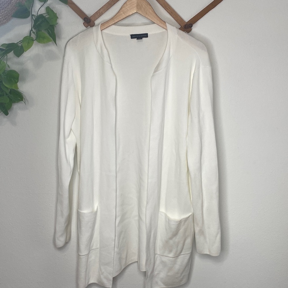 Saks Fifth Avenue Open-Front  Cardigan x-Large